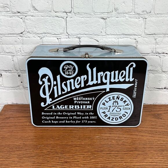 Pilsner Urquell Lagerbier Adult Size Lunch Box -Collector’s edition Breweriana - Picture 1 of 7